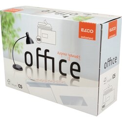 ELCO 7453712 Briefumschlag Office C5 100g weiß 100 St./Pack.