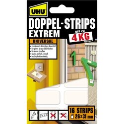 UHU® 45450 Doppelstrips extrem 16 St./Pack