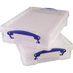 Really Useful Box 4C Aufbewahrungsbox 39x8,8x24cm 4l tr