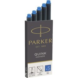 Parker 1950383 Tintenpatrone QUINK Königsbl 5 St./Pack.