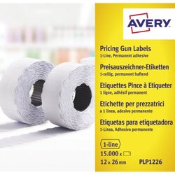 Avery Zweckform PLP1226 Endlosetikett 12x26mm 15.000 St./Pack.