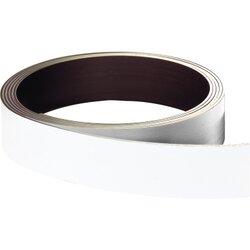 FRANKEN LS10 Magnetband Stärke 0,8mm 10mmx10m weiß