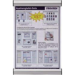 FRANKEN BS0605 Türschild Clip 215x330mm 