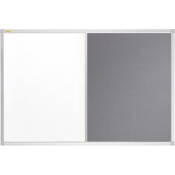 FRANKEN CB300212 Kombitafel X-tra!Line 90x60cm grau