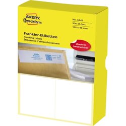 Avery Zweckform 3442 Frankieretikett 138x48mm 500St.