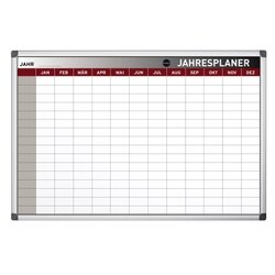 Bi-office GA03131790 Jahresplaner Earth Stahloberfläche 90x60cm