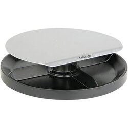 Kensington 60049EU Monitorstand SpinStation schwarz/silber