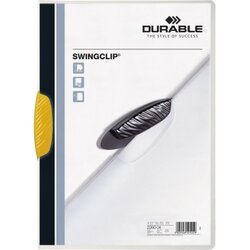 DURABLE 226004 Klemmmappe SWINGCLIP DIN A4 max. 30Bl. Klemme ge