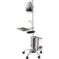 ROLINE 17.03.1174 PC/LCD-Rollständer 180cm silber