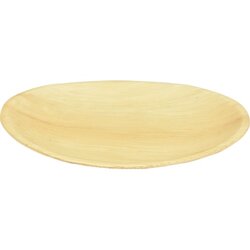 PAPSTAR 85503 Teller pure rund 23cm Holz 25 St./Pack.