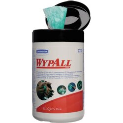WYPALL* 7772 Reinigungstuch 1lg 27x27cm gn 50St