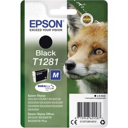 Epson C13T12814012 Tintenpatrone 5,9ml schwarz 