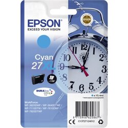 Epson C13T27124012 Tintenpatrone 27XL 1.100Seiten 10,4ml cyan