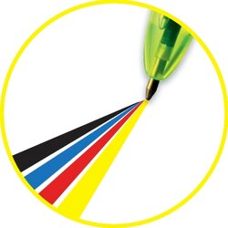 BIC® Mehrfarbkugelschreiber 4 Colours® Fluo