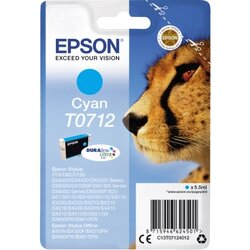 Epson C13T07124012 Tintenpatrone 250Seiten 5,5ml cyan