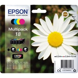 Epson C13T18064012 Tintenpatrone sw/c/m/y 4 St./Pack.