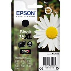 Epson C13T18114012 Tintenpatrone 11,5ml schwarz 