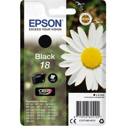 Epson C13T18014012 Tintenpatrone 3,3ml schwarz 