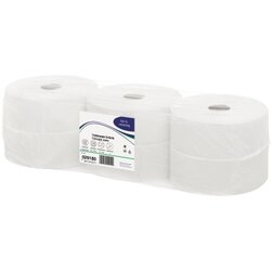 Satino by WEPA 029180 Toilettenpapier 1.100Bl. 2lagig RC hochweiß 6St.