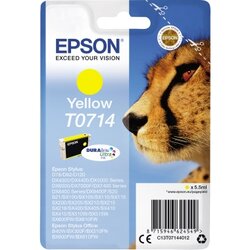 Epson C13T07144012 Tintenpatrone 250Seiten 5,5ml gelb