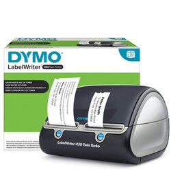DYMO® S0838870 Etikettendrucker LabelWriter 450 Twin Turbo schwarz