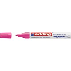 edding 4-750-9-009 Lackmarker 750 2-4mm Rundspitze permanent rosa