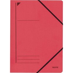 Leitz 39800025 Eckspanner DIN A4 250Blatt Karton rot