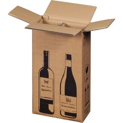 smartboxpro 00069082 Versandkarton für 2 Flaschen 10 St./Pack.