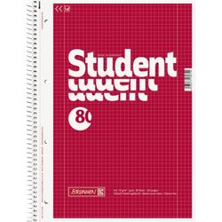 BRUNNEN 1067928 Collegeblock Student DIN A4 80Bl. Lin28 kariert