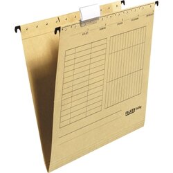 Falken 11287745 Hängemappe seitlich offen braun 5 St./Pack.