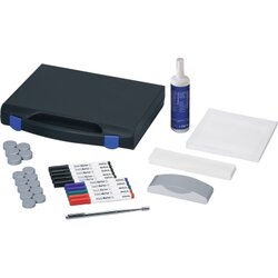 MAUL 6386199 Zubehörkoffer Magnettafel Kunststoff Inhalt sortiert