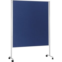 magnetoplan® 1101103M Präsentationswand 150x120cm bl 