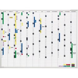 magnetoplan® 1241212 Jahresübersicht Permanent 