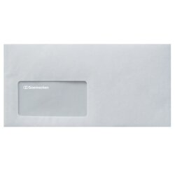 Soennecken 1309 Briefhülle DIN lang 80g mF hk hf weiß 100 St./Pack.