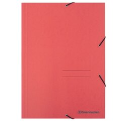 Soennecken 1472 Eckspanner DIN A4 3Klappen und Gummizug rot