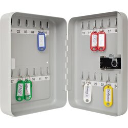 WEDO® 10242437 Schlüsselschrank 186x94x250mm 24Schlüssel lgr