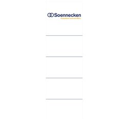 Soennecken 3350 Ordneretikett breit/kurz sk weiß 10 St./Pack.