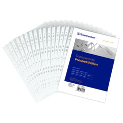 Soennecken 15030 Prospekthülle DIN A4 PP transparent 100 St./Pack.