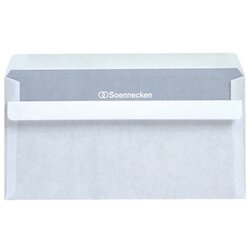 Soennecken 1333 Briefumschlag DL 75g oF sk weiß 25 St./Pack.