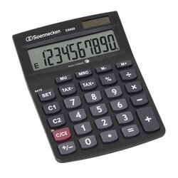 Soennecken 8661 Taschenrechner CS600 schwarz 