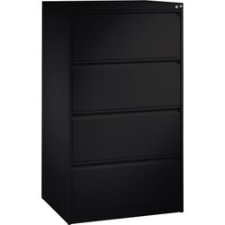 C+P 12934312S10001 Hängeregistraturschrank Acurado A4 4Schübe sgr