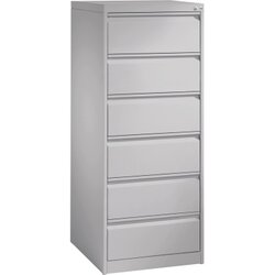 C+P 12736322S10001 Karteischrank Acurado A5quer 6xSchub lgr