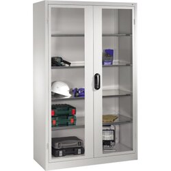 C+P 8931055S10052 Werkzeugschrank Fenstertür 1950x1200x500mm lgr/lgr