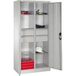C+P 89213042S10030 Werkzeugschrank 6Bd. 4Sch. 1950x930x500mm lgr/lgr