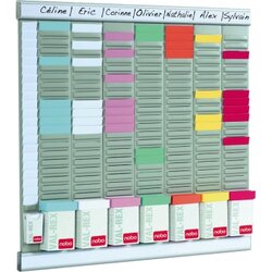 Nobo® T-Kartentafel Office Planer