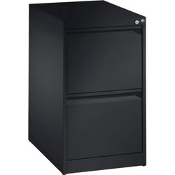 C+P 12412311S10000 Hängeregistraturschrank Acurado A4 2Schübe sgr