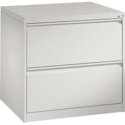 C+P 12912312S10001 Hängeregistraturschrank Acurado A4 2Schübe lgr