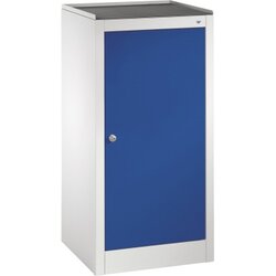 C+P 872100S10036 Werkzeug-Beistellschrank 2Böden lgr/ebl