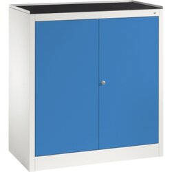 C+P 882100S10018 Werkzeug-Beistellschrank 2Böden lgr/lbl