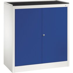 C+P 882100S10005 Werkzeug-Beistellschrank 2Böden lgr/ebl
